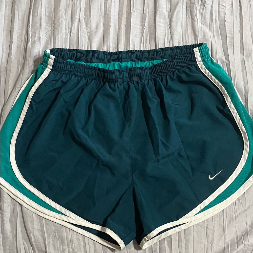 Nike Women's Dark Teal Athletic Shorts